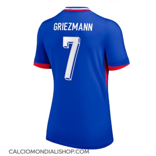 Maglie da calcio Francia Antoine Griezmann #7 Prima Maglia Femminile Europei 2024 Manica Corta